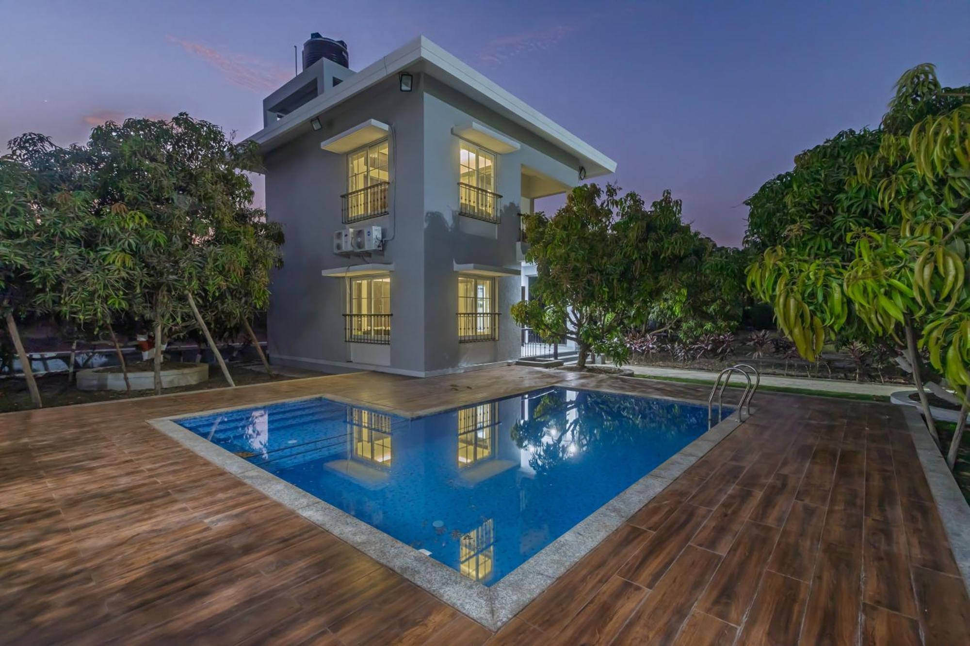 Saffronstays Serene Retreat, Alibaug Alibag Exterior photo